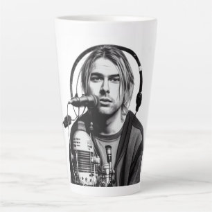 Tasse Latte Nirvana classique La fin de la musique