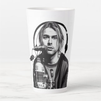 Tasse Latte Nirvana classique La fin de la musique
