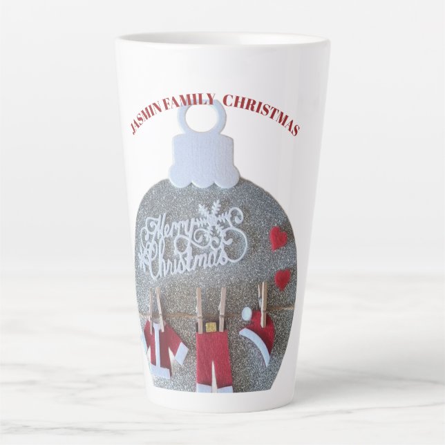 Tasse Latte Noël (Devant)