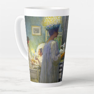 Tasse Latte Noël matin, Fête de Saint Lucy