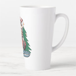 Tasse Latte Noël tout Joyeux Père Noël