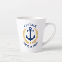 Nom du bateau capitaine Ancre Gold Laurel Star