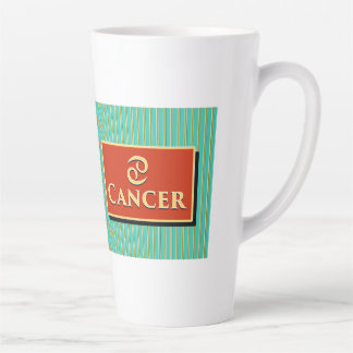 Tasse Latte Nom et signe Zodiac Barbara et Cancer