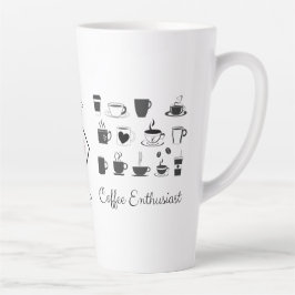 Tasse Latte Nom personnalisé, Big Coffee EspressoCup | Citatio