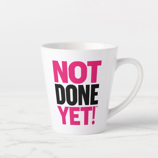 Tasse Latte Note Terminée (Droite)