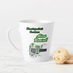 Tasse Latte "Nous avons envoyé des signaux dans l'univers. Ali