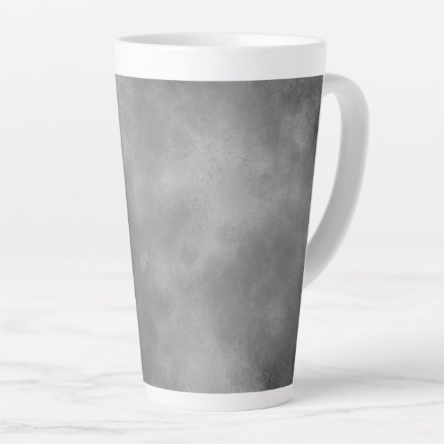 Tasse Latte nuage de tempête (Angle droit)