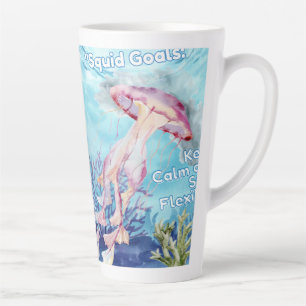 Tasse Latte Objectifs du calmar