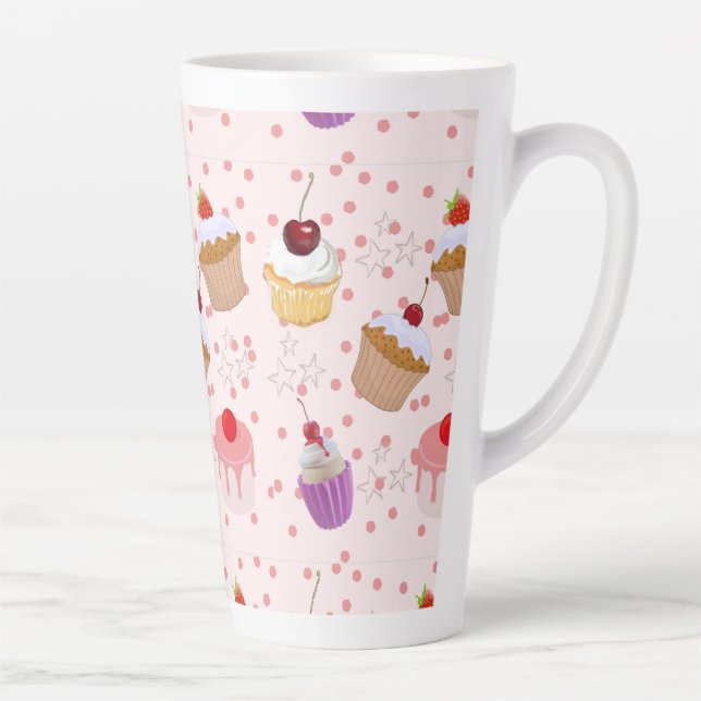 Tasse Latte OK si vous aimez les gâteaux vous adorerez le moti (Droite)