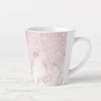 Ombre de marbre de marbre rose rose brillant