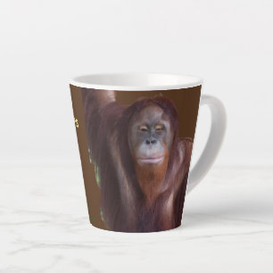 Tasse Latte Omry Orangutan - star de cinéma