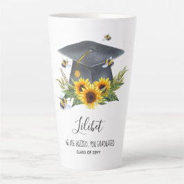 Tasse Latte On Est TOMBÉS ! DIPLÔME Cadeau Abeilles personnali