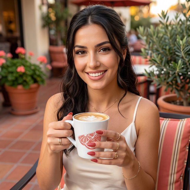 Tasse Latte Orange (Créateur téléchargé)