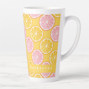 Tasse Latte Orange Summer Mustard
