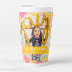 Tasse Latte Orange Summer Mustard Photo