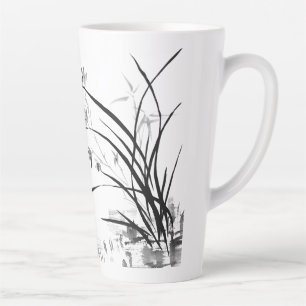 Tasse Latte Orchidée Noble