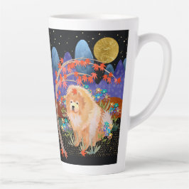 Tasse Latte ORIGAMI AUTOMNE Chow conception de l'enveloppe