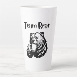 Tasse Latte Ours d'équipe
