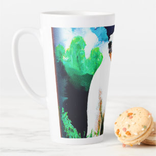 Tasse Latte Ours polaire en pleine nature. Commandez dès maint