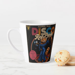 Tasse Latte Panda Rouge Disco