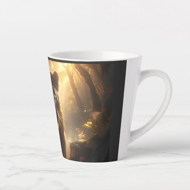 Tasse Latte Panthère (Droite)