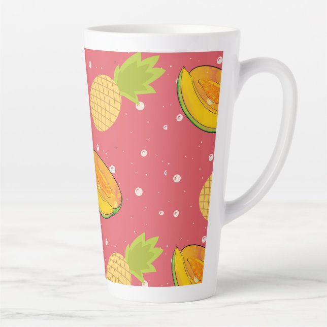 Tasse Latte papaye et ananas (Droite)