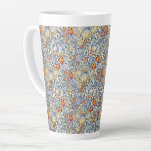 Tasse Latte Papier peint victorien William Morris Gold Lily