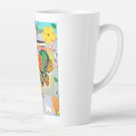 Tasse Latte Papillon