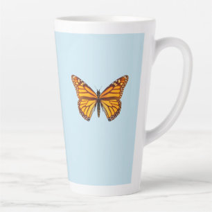 Tasse Latte Papillon Monarque