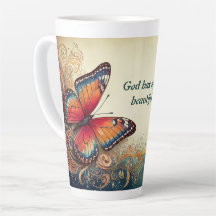 Papillon rendu beau et verset biblique