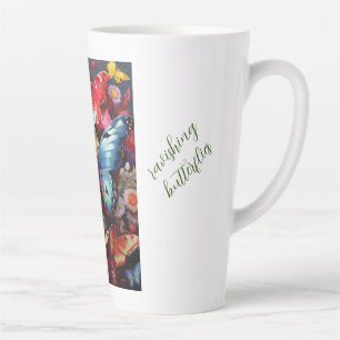 Tasse Latte papillons ravissants