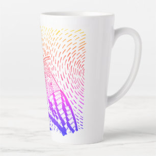 Tasse Latte Parler des abeilles