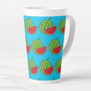 Tasse Latte Pastèque et tranche