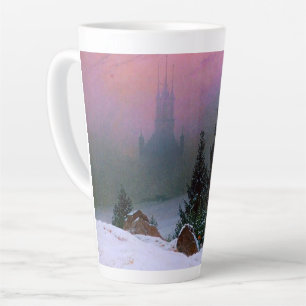 Tasse Latte Paysage d'hiver Caspar David Friedrich
