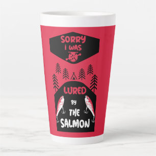 Tasse Latte Pêche saumon Canada