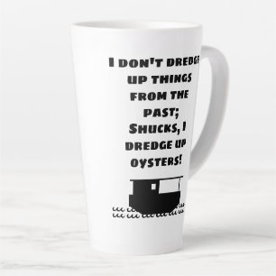 Tasse Latte Pêcheur d'huîtres personnalisé