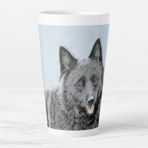 Tasse Latte Peinture Schipperke - Cute Original Chien Art