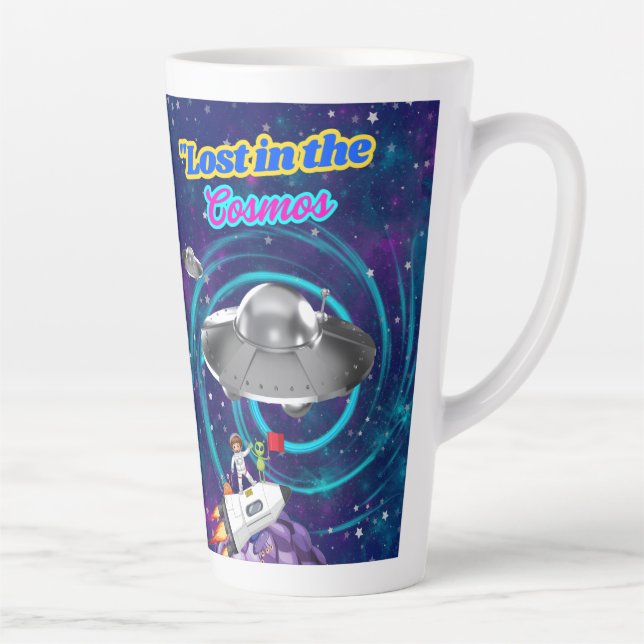 TASSE LATTE PERDU DANS LES COSMOS (Droite)