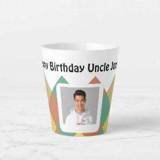 Tasse Latte Personalized Latte Mug-editable image & text