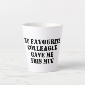 Tasse Latte Personnalisé Funny Collègue cadeau secret Père Noë