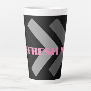 Tasse Latte Personnaliser Actualiser le texte de l'image Réuti