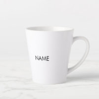 Personnaliser avec nom, texte minimaliste noir bla