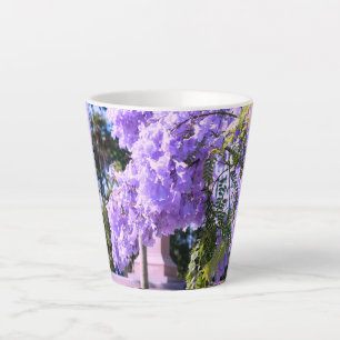 Tasse Latte Petite cloche mauve