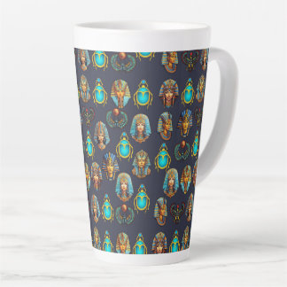 Tasse Latte Pharaoh's Legacy: Antique Egyptian Patterns