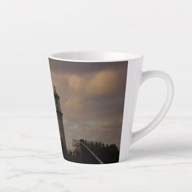 Tasse Latte Phare de Kilauea à Hawaii  (Droite)