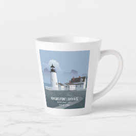 Tasse Latte Phare de Pemaquid Point