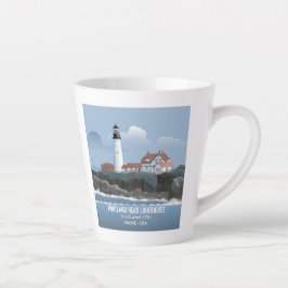 Tasse Latte Phare de Portland Head