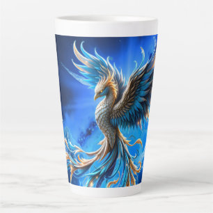 Tasse Latte Phénix de l'Aube Saphir