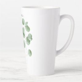 Tasse Latte Philippiens 4:4-7 Versets bibliques Eucalyptus Feu