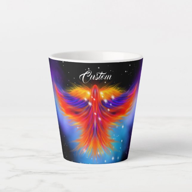 Tasse Latte Phoenix Nebula (Devant)